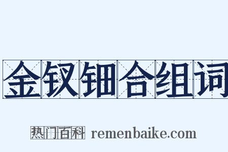金钗钿合组词是什么意思的图片